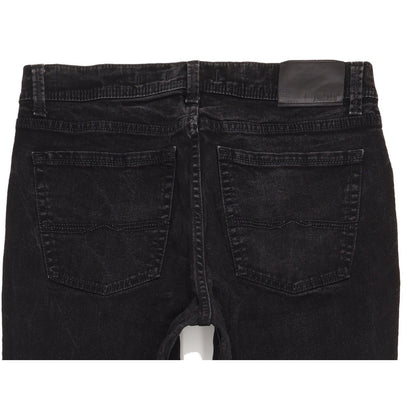Pioneer Rando Men Black Straight Regular Stretch Jeans W33 L33