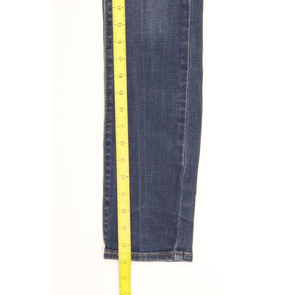 Levi's 712 Women Blue Straight Slim Stretch Jeans W24 L29