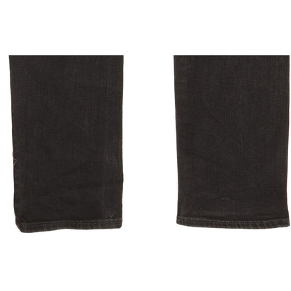G-Star Midge Saddle Women Black Straight Slim Jeans W28 L30