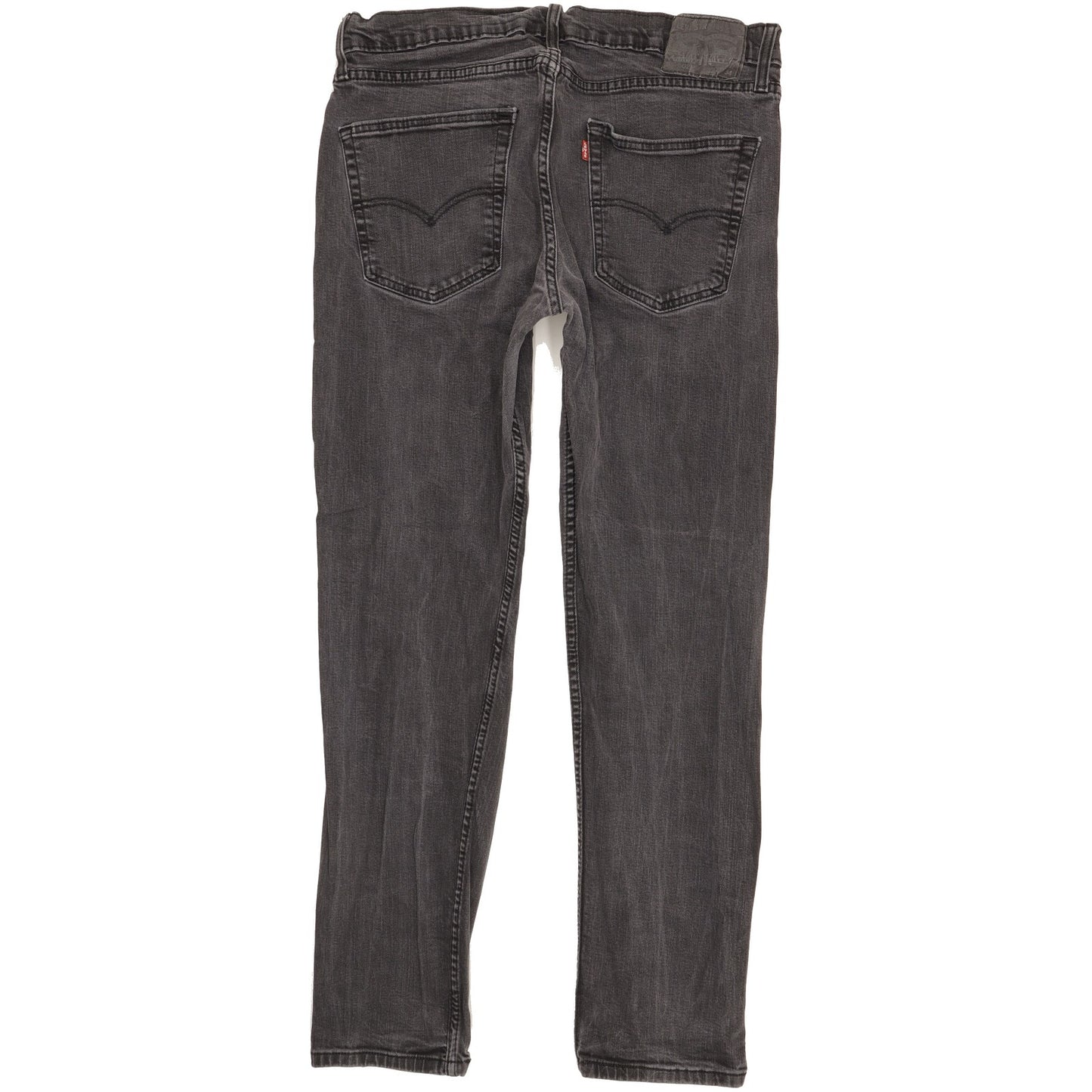 Levi's 502 Men Black Tapered Regular Stretch Jeans W36 L30