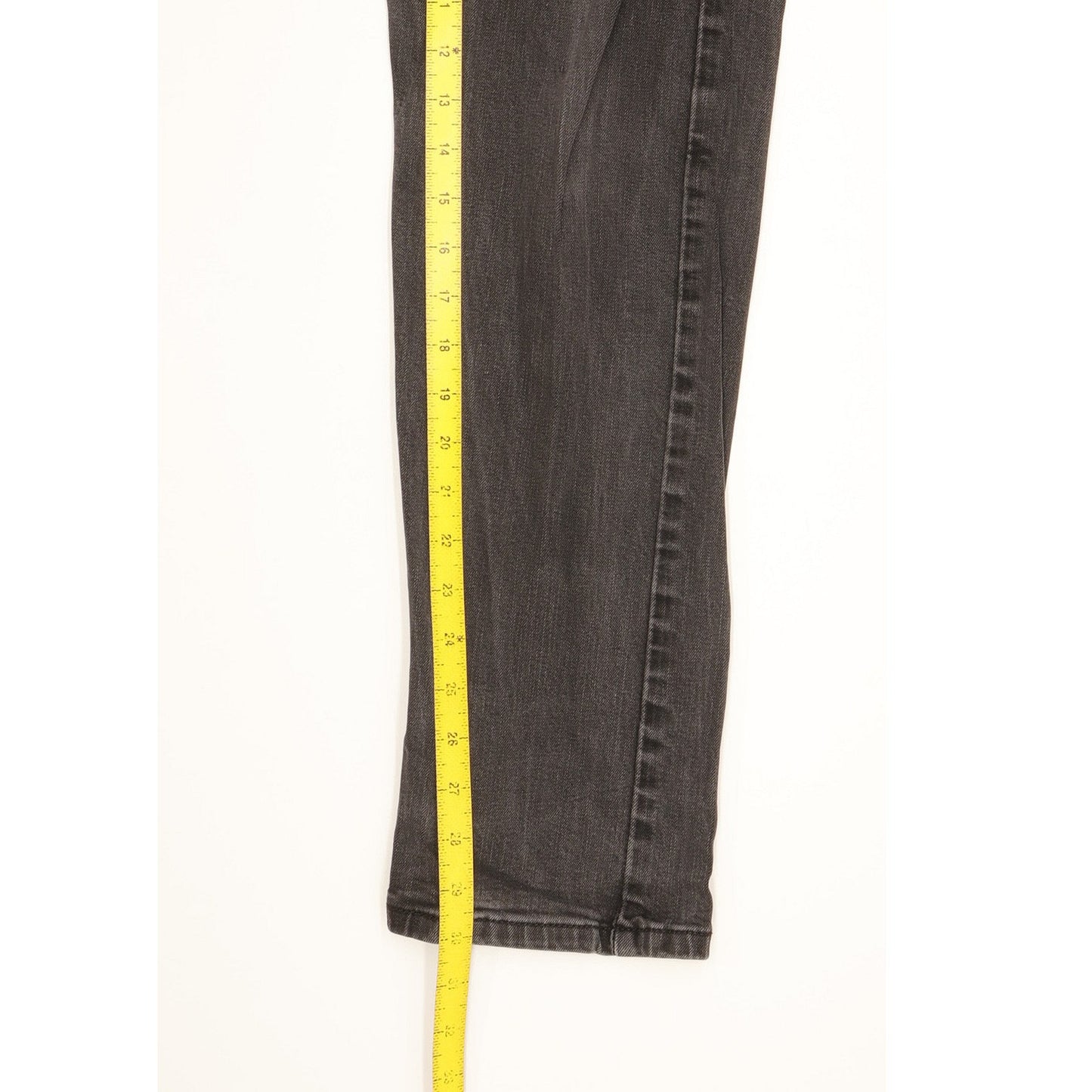 Levi's 502 Men Black Tapered Regular Stretch Jeans W36 L30