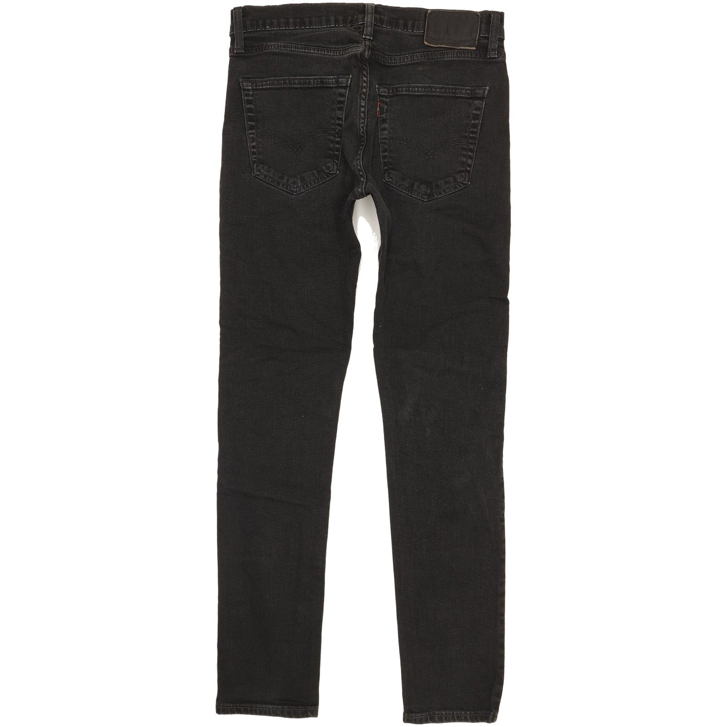 Levi's 512 Men Black Tapered Slim Stretch Jeans W32 L30
