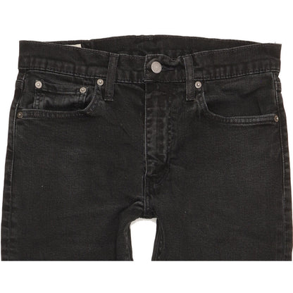 Levi's 512 Men Black Tapered Slim Stretch Jeans W32 L30