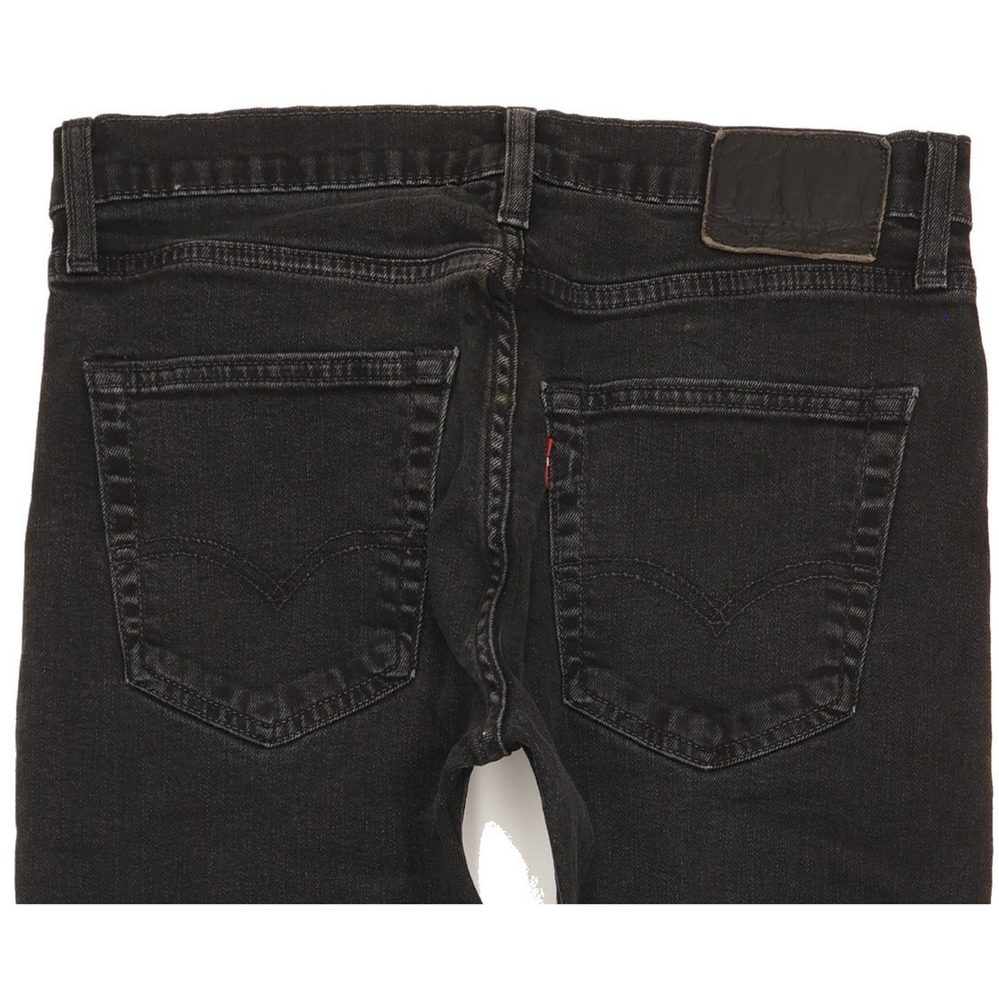 Levi's 512 Men Black Tapered Slim Stretch Jeans W32 L30