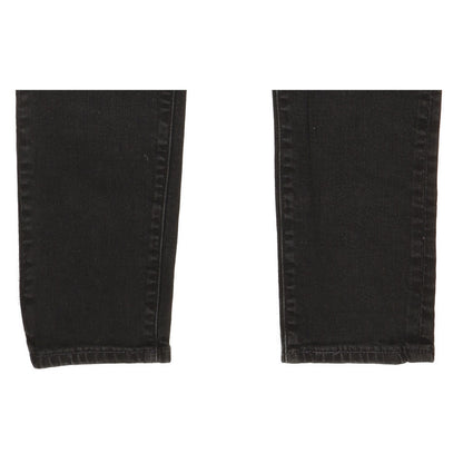Levi's 512 Men Black Tapered Slim Stretch Jeans W32 L30