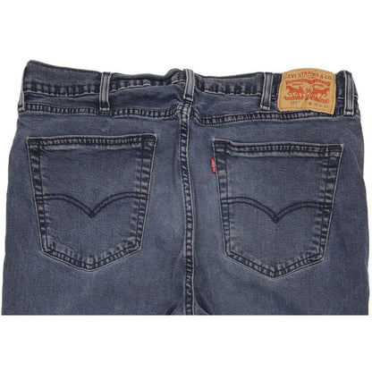 Levi's 514 Men Blue Straight Slim Stretch Jeans W38 L31