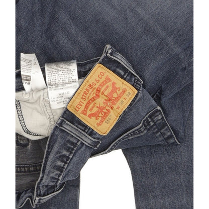 Levi's 514 Men Blue Straight Slim Stretch Jeans W38 L31