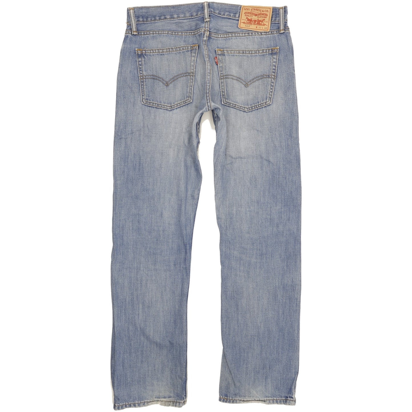 Levi's 514 Men Blue Straight Slim Jeans W32 L31