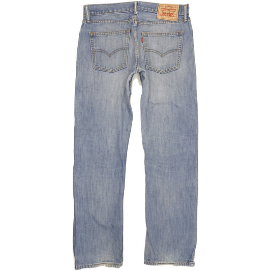 Levi's 514 Men Blue Straight Slim Jeans W32 L31