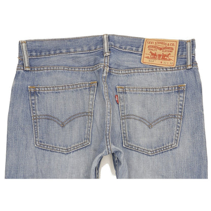 Levi's 514 Men Blue Straight Slim Jeans W32 L31