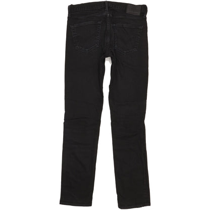 Levi's 511 Men Black Straight Slim Stretch Jeans W33 L33