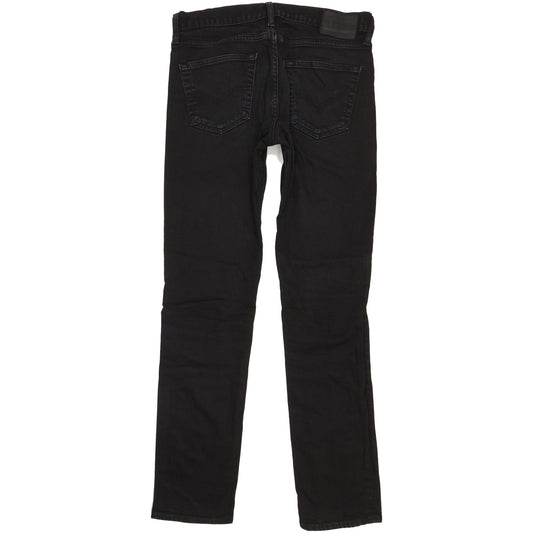 Levi's 511 Men Black Straight Slim Stretch Jeans W33 L33