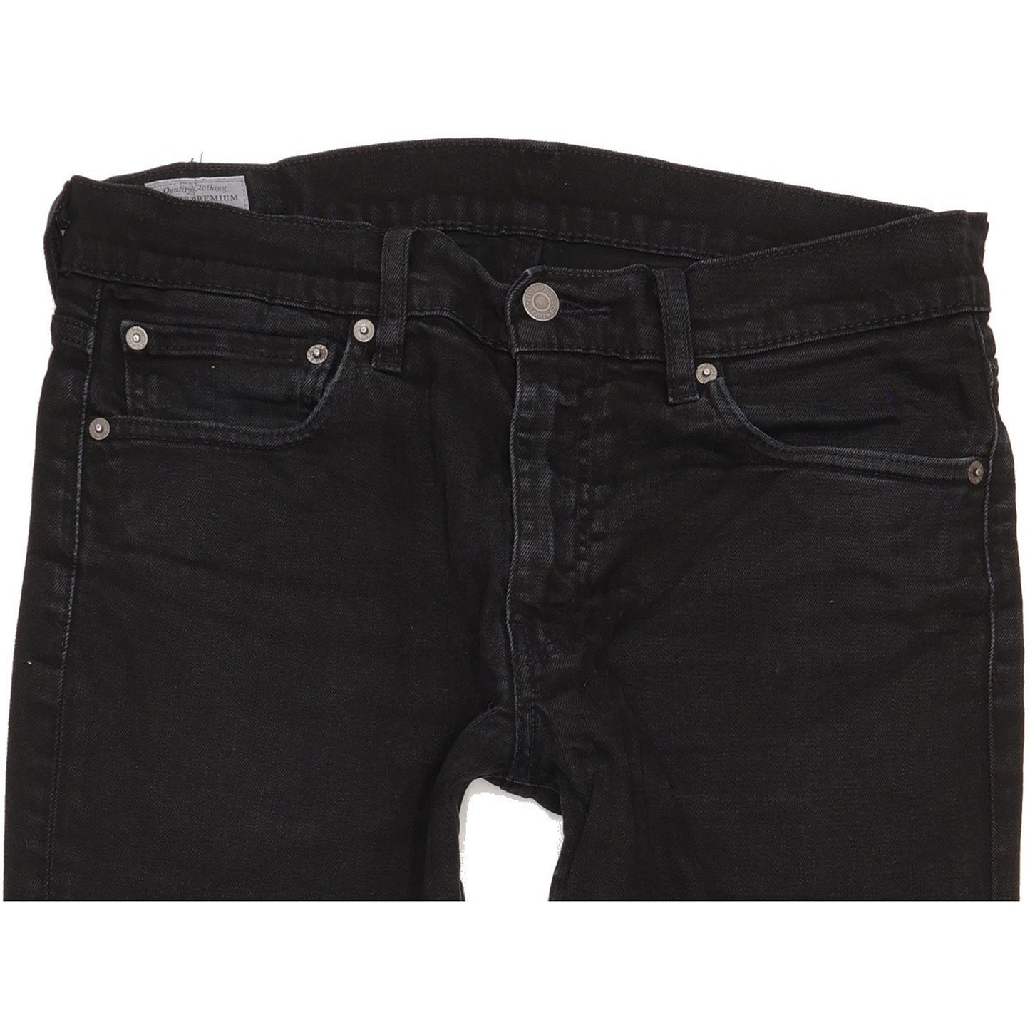 Levi's 511 Men Black Straight Slim Stretch Jeans W33 L33