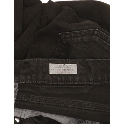 Levi's 511 Men Black Straight Slim Stretch Jeans W33 L33