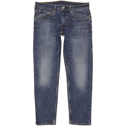 Levi's Men Blue Tapered Slim Stretch Jeans W31 L29