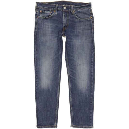 Levi's Men Blue Tapered Slim Stretch Jeans W31 L29