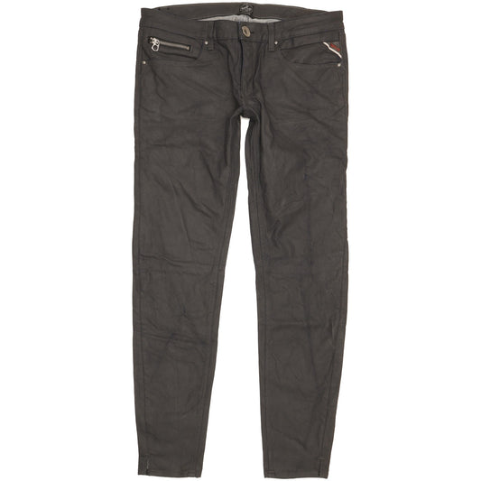 Replay Alanies Women Grey Skinny Slim Stretch Jeans W30 L30