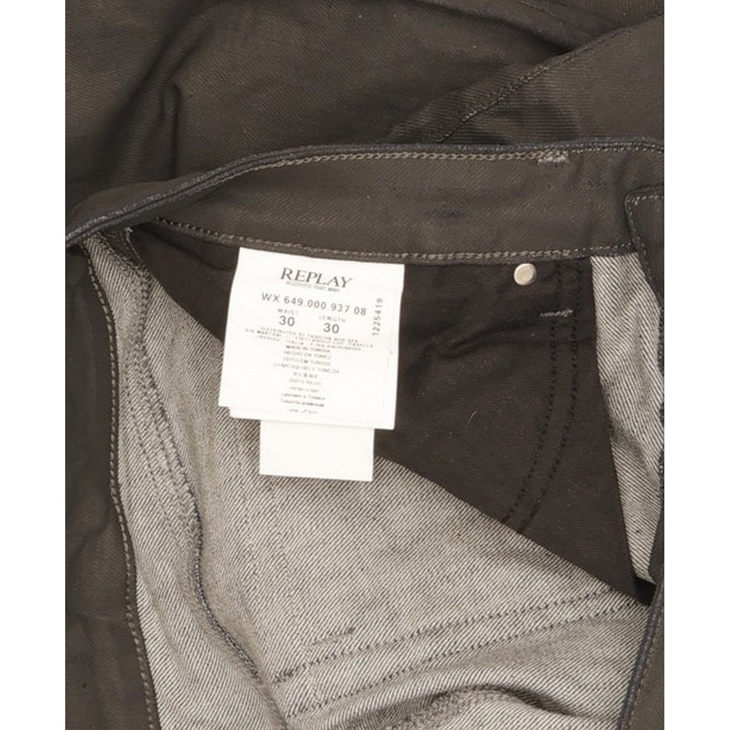 Replay Alanies Women Grey Skinny Slim Stretch Jeans W30 L30