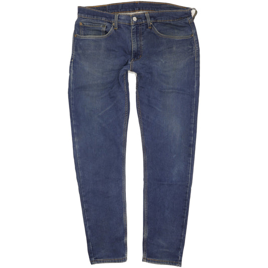 Diesel 512 Blue Tapered Slim Stretch Jeans High Waisted W34 L32