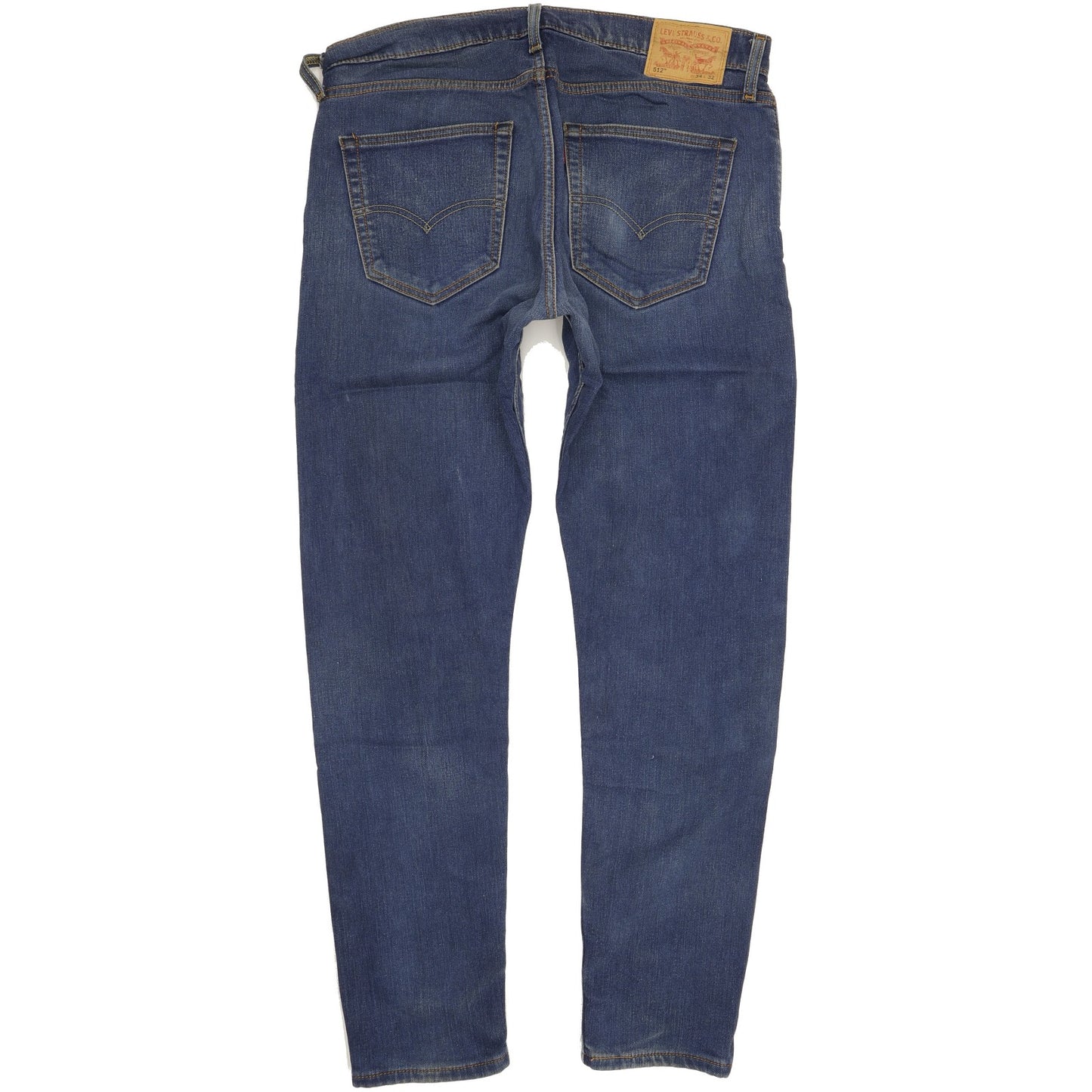 Diesel 512 Blue Tapered Slim Stretch Jeans High Waisted W34 L32