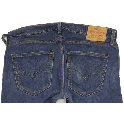 Diesel 512 Blue Tapered Slim Stretch Jeans High Waisted W34 L32