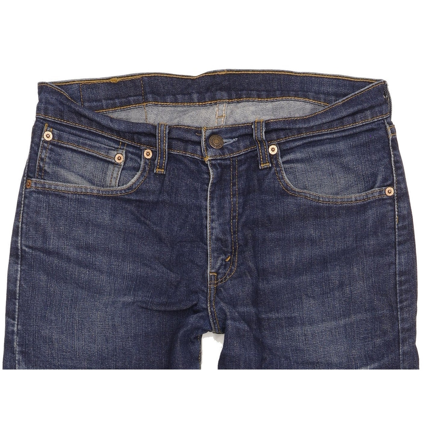 Levi's 751 Men Blue Straight Regular Stretch Jeans W32 L29