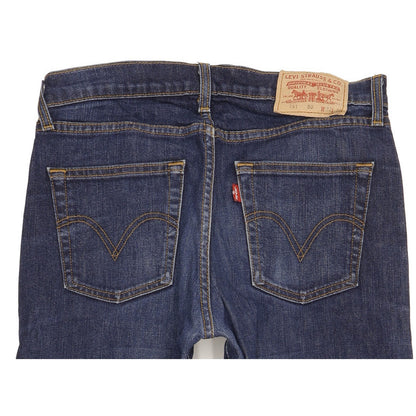 Levi's 751 Men Blue Straight Regular Stretch Jeans W32 L29