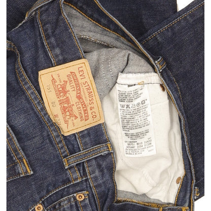 Levi's 751 Men Blue Straight Regular Stretch Jeans W32 L29