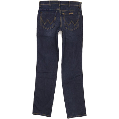 Wrangler Men Blue Straight Regular Jeans W32 L34