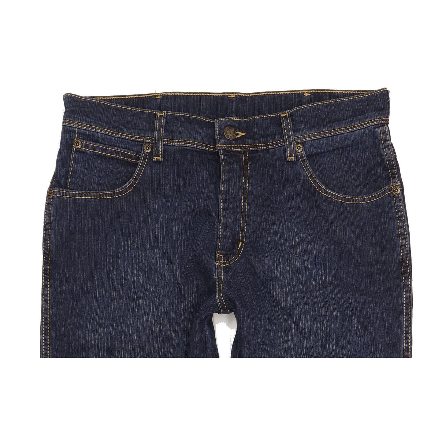 Wrangler Men Blue Straight Regular Jeans W32 L34