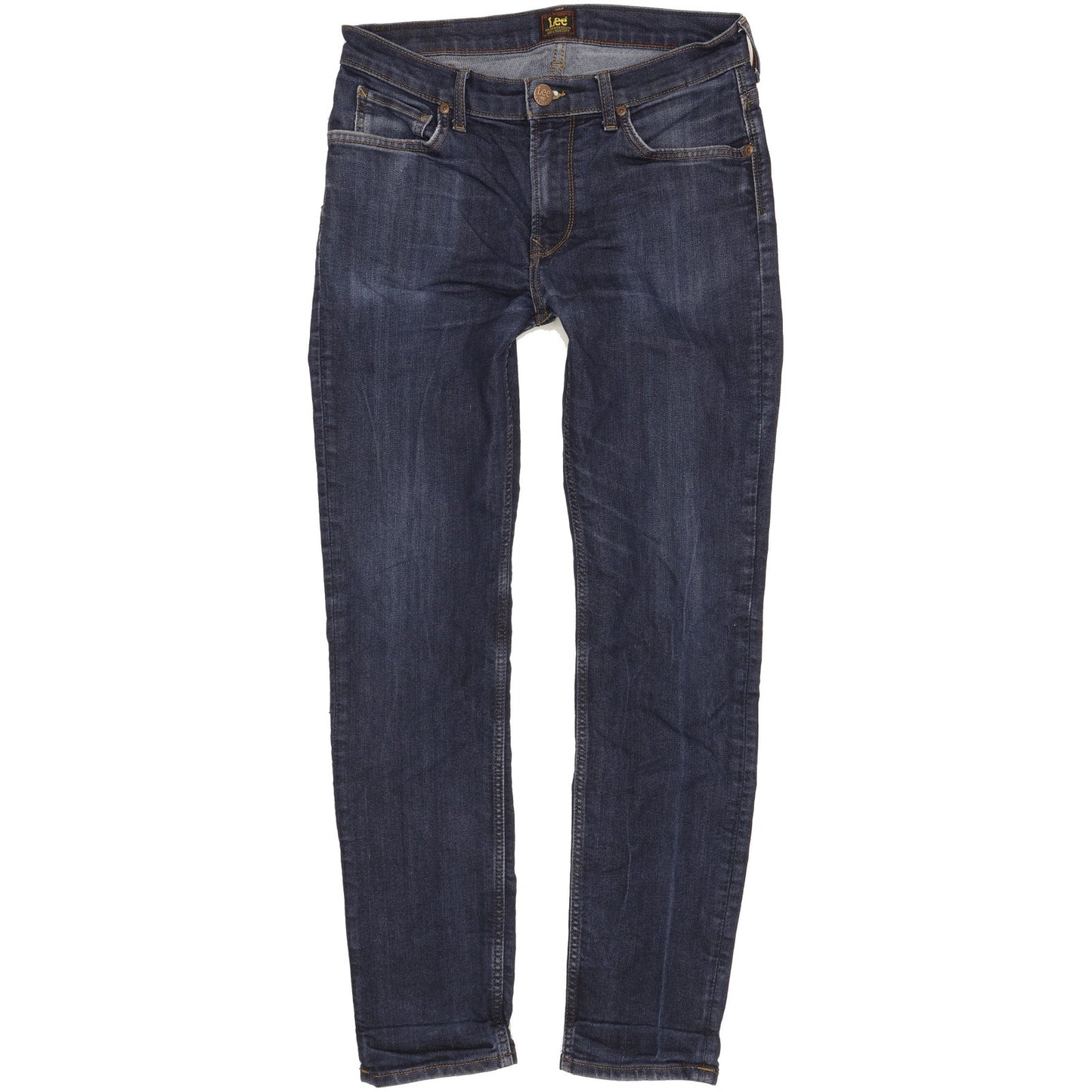Lee Rider Men Blue Skinny Slim Jeans W32 L29