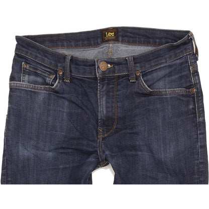 Lee Rider Men Blue Skinny Slim Jeans W32 L29