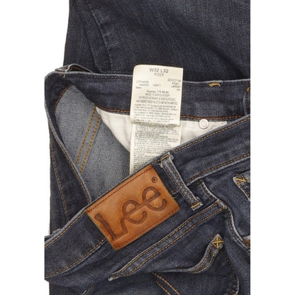 Lee Rider Men Blue Skinny Slim Jeans W32 L29