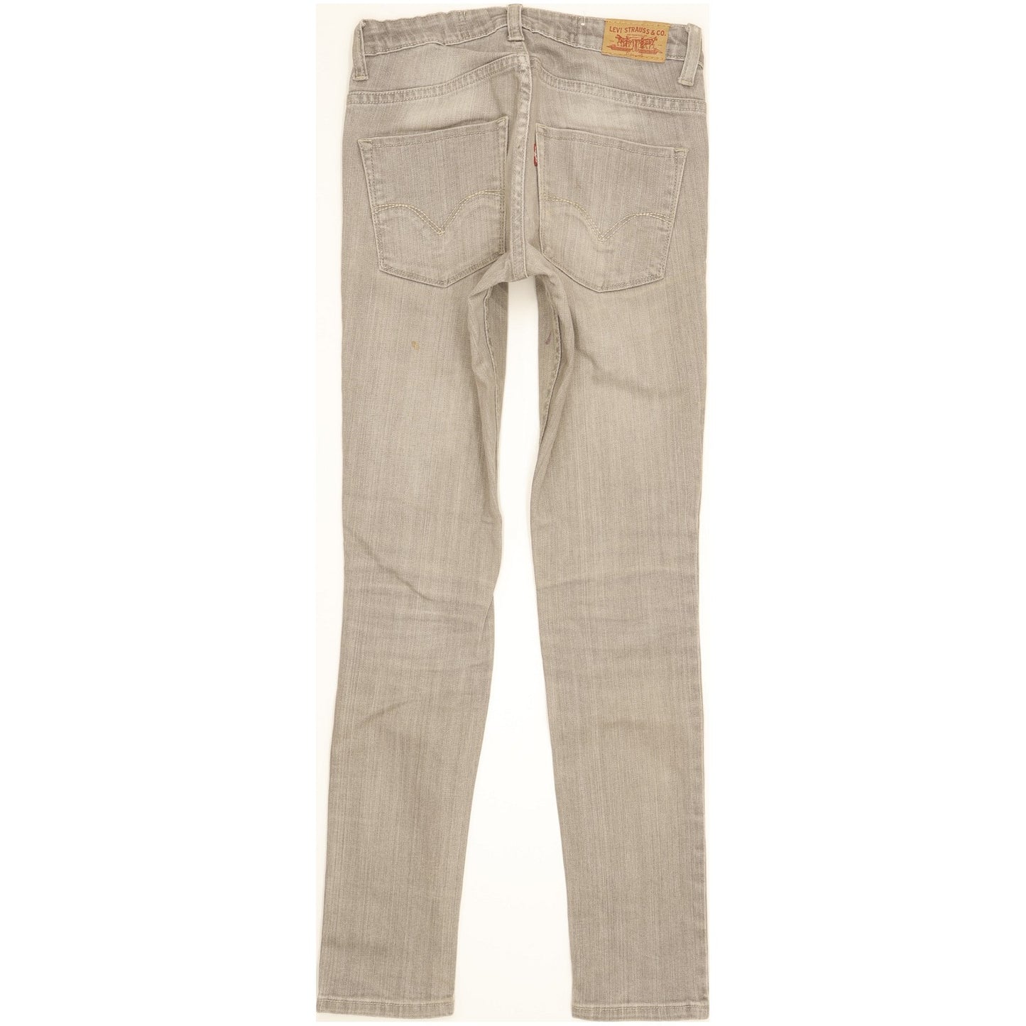 Levi's Kids Grey Skinny Slim Stretch Jeans W26 L29