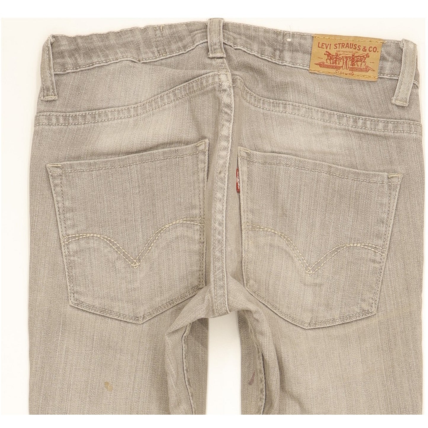 Levi's Kids Grey Skinny Slim Stretch Jeans W26 L29