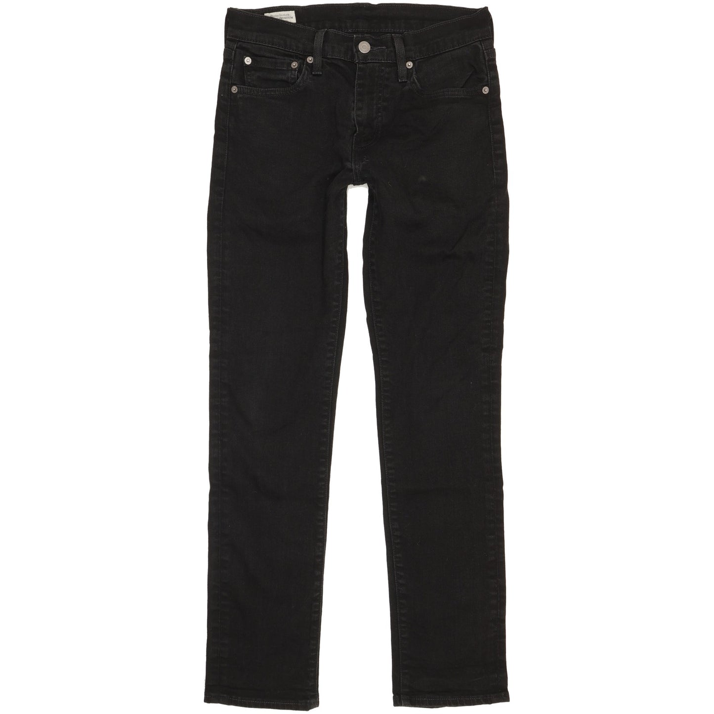 Levi's 511 Men Black Straight Slim Stretch Jeans W30 L31