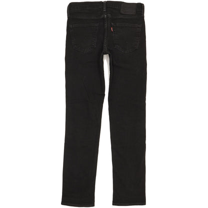 Levi's 511 Men Black Straight Slim Stretch Jeans W30 L31