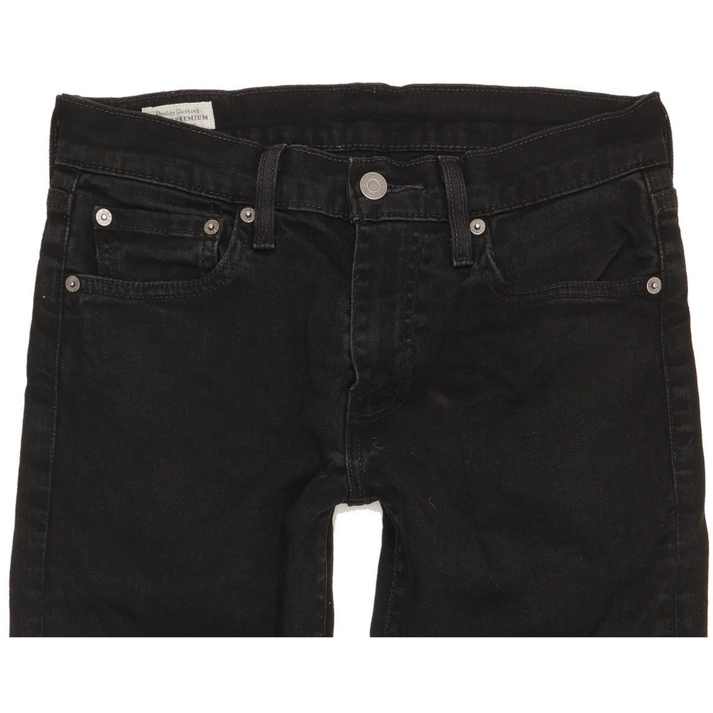 Levi's 511 Men Black Straight Slim Stretch Jeans W30 L31