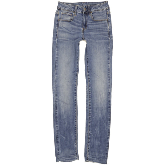 G-Star 3301 Women Blue Straight Slim Stretch Jeans W26 L31