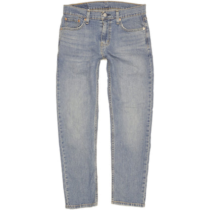 Levi's 502 Men Blue Tapered Regular Stretch Jeans W30 L29
