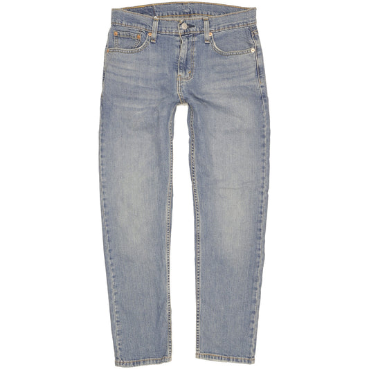 Levi's 502 Men Blue Tapered Regular Stretch Jeans W30 L29