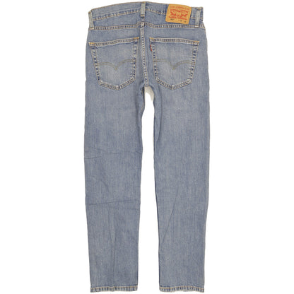 Levi's 502 Men Blue Tapered Regular Stretch Jeans W30 L29