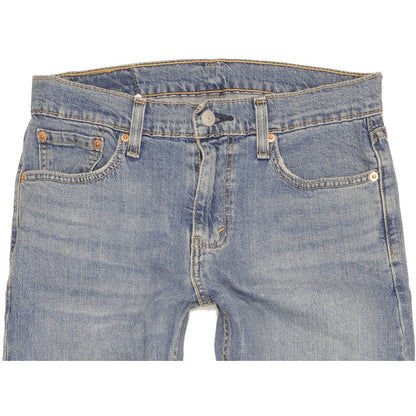 Levi's 502 Men Blue Tapered Regular Stretch Jeans W30 L29