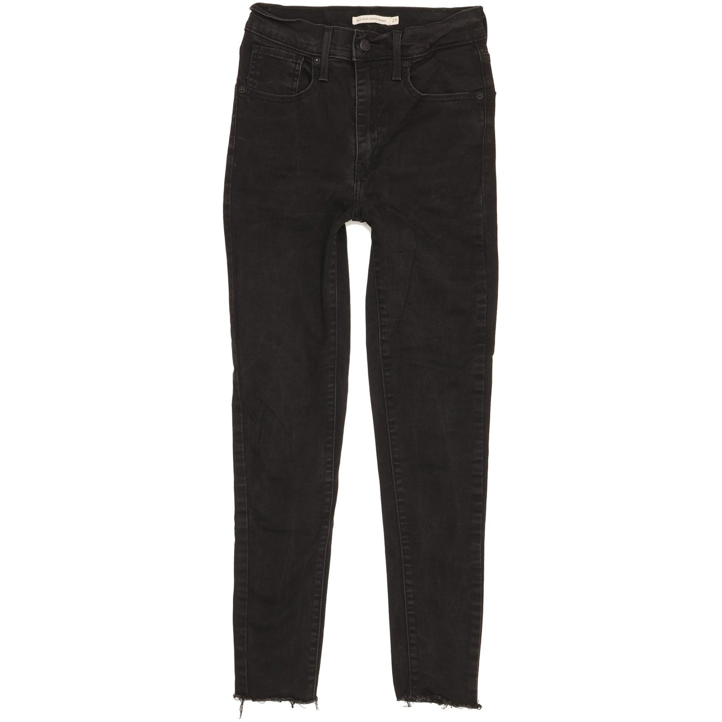 Levi's Mile Black Skinny Slim Jeans High Waisted W27 L27