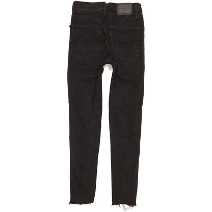 Levi's Mile Black Skinny Slim Jeans High Waisted W27 L27