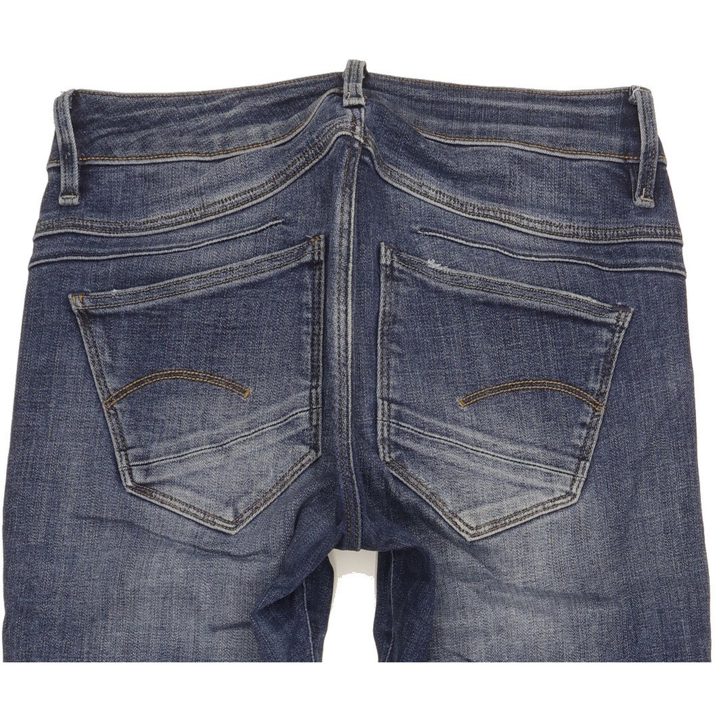 G-Star D-Staq Women Blue Skinny Slim Stretch Jeans W27 L32