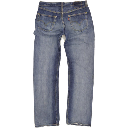 Levi's 501 Men Blue Straight Regular Jeans W34 L34