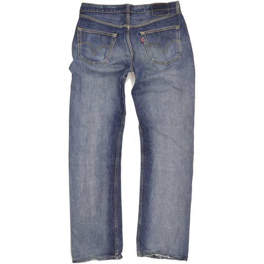 Levi's 501 Men Blue Straight Regular Jeans W34 L34