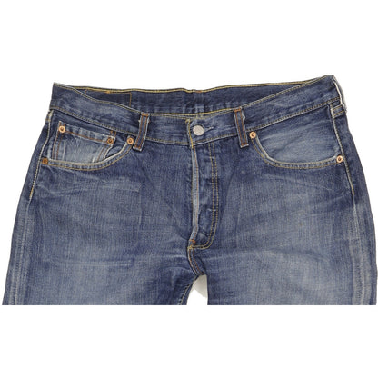 Levi's 501 Men Blue Straight Regular Jeans W34 L34