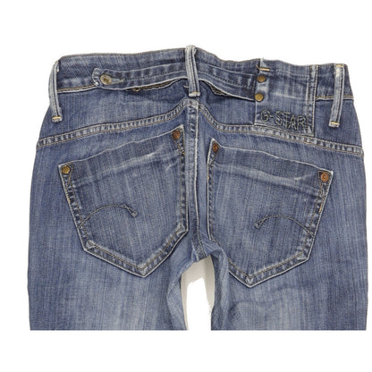 G-Star Midge Women Blue Straight Slim Stretch Jeans W29 L33